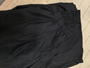 初語(yǔ)涼感萊賽爾寬松闊腿休閑褲女2025夏季新款山本風(fēng)九分褲 黑色  L  曬單實(shí)拍圖