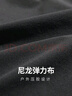 卡賓壓膠拉鏈口袋襯衫25春戶(hù)外輕商務(wù)壓膠設(shè)計(jì) 煤黑色01 L/175/50  曬單實(shí)拍圖