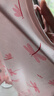 顆粒熊嬰兒衣服夏季薄款寶寶短袖純棉連體衣新生兒百天外出服 粉色66 曬單實拍圖