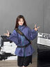 JEEP SPIRIT沖鋒衣女款2025新款防風(fēng)防水戶外硬殼登山服山系高級(jí)感超好看外套 25636孔雀藍(lán)三防科技旗.艦.官.方 男女單沖 XS 高檔品牌男裝 曬單實(shí)拍圖