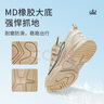 泰蘭尼斯春夏季兒童運(yùn)動鞋防滑透氣男童鞋中大童緩震跑步鞋 杏色  29  曬單實(shí)拍圖