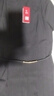 伊雅露莎高端西裝連衣裙短袖夏季新款短裙職業(yè)商務通勤教師面試工作服5102 黑色連衣裙 XL 110-120斤 曬單實拍圖