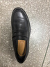 愛步（ECCO）樂福鞋男 25年舒適百搭休閑男鞋一腳套男士皮鞋 都市奧斯陸550294 黑色55029401001 41 曬單實(shí)拍圖