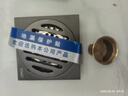 九牧 ( JOMOO )槍灰304地漏全銅芯防臭蟲化妝室浴室陽臺淋浴房洗衣機長條大 槍灰廚衛(wèi)單用全銅芯加厚款 曬單實拍圖