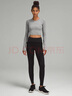 lululemon丨Swiftly Tech 女士運(yùn)動(dòng)短款長(zhǎng)袖 T 恤 2.0 LW3GH4S 石板灰/白 M /8 曬單實(shí)拍圖