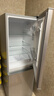 上菱183升雙開(kāi)門(mén)冰箱小型出租房2-3人用 出租屋家用兩門(mén)二門(mén)小戶(hù)型雙門(mén)電冰箱以舊換新BCD-183D 曬單實(shí)拍圖