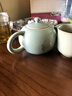 璞器璞器汝窯茶壺單壺家用鋦釘高檔陶瓷冰裂釉功夫茶具配件西施壺大號 曬單實拍圖