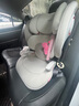 貓頭鷹（SAVILE）妙拓大兒童安全座椅3-12歲汽車(chē)用便攜座椅可折疊ISOFIX接口 妙拓 銀白 曬單實(shí)拍圖