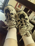 李寧（LI-NING）行野清爽透氣徒步鞋丨戶(hù)外徒步鞋女鞋夏季入門(mén)登山鞋AGLU074 曬單實(shí)拍圖
