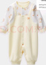 十月結(jié)晶假兩件直襟連體衣寶寶哈衣爬服新生兒衣服 曬單實(shí)拍圖