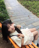 小野七天夏季女士t恤短袖小清新溫柔風(fēng)碎花可愛(ài)刺繡貓咪正肩T恤甜妹風(fēng)上衣 杏色 M 曬單實(shí)拍圖