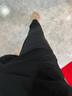 利郎【鎮(zhèn)店之寶】四面彈休閑褲男簡約時尚小腳九分褲黑色32/82A 曬單實拍圖
