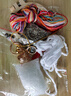 醒獅鑰匙扣平安福十字繡手工刺繡DIY十二生肖DIY手工制作材料包香囊荷包十字繡送男友禮物手工飾品 生肖豬+禮盒 曬單實(shí)拍圖
