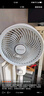 艾美特（AIRMATE）【小暴風】空氣循環(huán)扇大風量搖頭電風扇家用臺式落地扇升級加高換氣輕音柔風小風扇 FA18-X115 曬單實拍圖