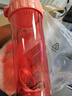 特百惠（Tupperware）茶韻500ML塑料杯男女士學(xué)生夏季運動水杯子便攜七夕送禮 西柚紅 曬單實拍圖