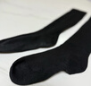 浪莎襪子女過(guò)膝襪棉襪微壓顯瘦JK高筒配靴子女士長(cháng)襪黑色小腿中長(cháng)筒襪 曬單實(shí)拍圖