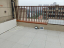 ANGEL DECK卡座用戶外陽(yáng)臺(tái)地板自鋪防水陽(yáng)光房免龍骨防腐木架空實(shí)木踏步地臺(tái) 90*30*3cm高度下掛7cm封邊 一片 曬單實(shí)拍圖