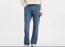Levi's李維斯25年春季新款男士美式懷舊復(fù)古505標(biāo)準(zhǔn)直筒牛仔長褲 曬單實(shí)拍圖