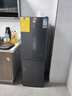 奧克斯128升一級能效雙門小戶型迷你小電冰箱家用宿舍租房辦公室節(jié)能省電低噪冷凍冷藏兩用BCD-128K138L 曬單實拍圖