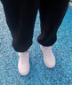 安踏小白鞋兒童板鞋男女孩中大童青少年春秋季新款學(xué)生輕便透氣運(yùn)動(dòng)鞋 白色 【經(jīng)典百搭】 36 碼(腳長(zhǎng)230mm) 曬單實(shí)拍圖