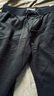 ABERCROMBIE & FITCH男裝24春秋款時尚小麋鹿抓絨黑色運動衛(wèi)褲長褲KI134-4100 黑色 XL (180/98A)尺碼偏大，建議小一碼 曬單實拍圖