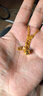 謝瑞麟（TSL）黃金小方塊項(xiàng)鏈5G足金工藝鎖骨鏈計(jì)價(jià)黃金女士XQ491 計(jì)價(jià)類（工費(fèi)約2480元） 5.75g 曬單實(shí)拍圖