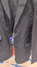 羅蒙兒童西裝套裝春秋季男童主持人禮服花童男孩表演服 黑色 160 曬單實拍圖