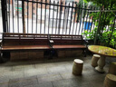 寒紹公園椅長椅座椅鑄鋁休息椅現(xiàn)代廣場(chǎng)椅休閑椅靠背庭院長凳子長條椅 1.5m靠背加厚椅腳進(jìn)口防腐木-黃 曬單實(shí)拍圖