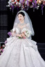 勤馳婚紗新娘主紗2025小個(gè)子高級感白色法式禮服新款高級質(zhì)感重工奢華 白色齊地婚紗 XXL 均碼 曬單實(shí)拍圖