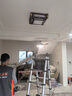 佰房燈飾新中式吸頂燈led客廳大燈主燈古典實木燈飾中山燈具套餐三室兩廳 【萬福金安】正方形55*55厘米 三色溫 曬單實拍圖