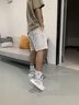回力男鞋2025新款網(wǎng)面透氣鞋子男時(shí)尚休閑飛織鞋男 白霧藍(lán)黃色  42  曬單實(shí)拍圖