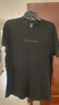 Calvin KleinCK夏季新款潮流CK純棉男短袖T恤打底衫黑S 曬單實(shí)拍圖