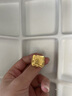 瑞福源黃金招財進(jìn)寶戒指999足金包銀大氣男士四方板戒實(shí)心活口節日送禮 招財進(jìn)寶戒指【總重約14克】 包金2克 曬單實(shí)拍圖