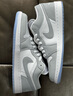 耐克（NIKE）JORDAN 1 LOW 女子運(yùn)動(dòng)鞋刺繡板鞋 DC0774-105 38.5 曬單實(shí)拍圖