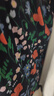 PORTS寶姿 新品商場(chǎng)同款女裝 夏季新品紅花藍(lán)屋荷葉邊領(lǐng)上衣 丈青印花 M (6) 曬單實(shí)拍圖