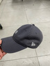 NEW ERA紐亦華灰色小標(biāo)軟頂棒球帽MLB男女通用百搭鴨舌帽休閑 碳灰色ny 曬單實(shí)拍圖
