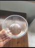 特美居（temeiju）一次性飯盒圓形餐盒野餐打包盒透明湯碗冰粉碗不帶蓋50只裝360型 曬單實拍圖