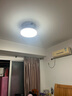 雷士（NVC）LED照明枕邊風風扇燈吊扇燈北歐餐廳臥室全光譜1級能效三防白色 曬單實拍圖