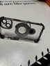 米獅【自帶鏡頭膜】蘋(píng)果15promax手機殼磁吸支架iphone15透明高級感14pro鏡頭全包13 【暗夜紫】帶鏡頭膜 氣囊防摔 高 iphone15 曬單實(shí)拍圖