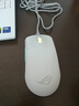 ROG龍鱗ace mini /龍鱗extreme rog鼠標 藍牙無線三模游戲鼠標 Pro光學傳感器 支持無線8K 輕量化49g ROG龍鱗Ace 月耀白 游戲鼠標 曬單實拍圖