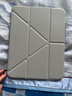 崇尚美3+Y型折疊iPad11保護套適用2025款iPadair7保護殼Pro11寸磁吸蘋果10代亞克力iPad9帶筆槽硬殼 3+Y型折疊【太空灰】帶磁吸 iPad11代 2025款(11英寸) 曬單實拍圖