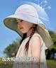 目丸兒童防曬帽夏季大檐披肩男女童透氣網(wǎng)眼遮陽漁夫帽寶寶戶外太陽帽 1#藍粉暈染披肩漁夫帽 無規(guī)格 曬單實拍圖