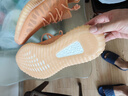 阿迪達(dá)斯yeezy350全透火山橙椰子夏日透氣男女休閑鞋GW2870  46 曬單實拍圖