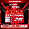 百威鋁瓶蛇年啤酒紅瓶鋁罐百威355ml*24/12/6瓶新鮮整箱裝黃啤酒 百威鋁355*ml*24瓶泡沫箱 無規(guī)格 曬單實(shí)拍圖