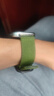 炫戴（XUANDAI）適用華為fit3表帶帆布尼龍watch fit4編織華為手表fit4Pro表帶男女生款夏季智能運動(dòng)手環(huán)配件 【深綠】雙環(huán)帆布·透氣編織 適用：華為fit3表帶 曬單實(shí)拍圖