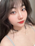 La Martina項(xiàng)鏈女鎖骨鏈高級(jí)感輕奢小眾項(xiàng)圈2025新款choker頸鏈配飾 金黑色 曬單實(shí)拍圖