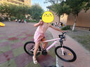 山地自行車女款成人男款男士變速公路減震單車女式初中學(xué)生青少年 鋼架輻條-少女粉【超強(qiáng)減震】 24寸21速 曬單實(shí)拍圖
