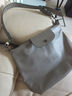 瓏驤（LONGCHAMP）Le Pliage Xtra32牛皮Hobo袋單肩月牙腋下手提包 送女友七夕禮物 斑鳩灰 10189987P55 經(jīng)典熱銷款 曬單實(shí)拍圖