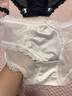 FitonTon3條冰絲內(nèi)褲女性感純欲女士內(nèi)褲蕾絲薄款透氣比基尼三角短褲 曬單實拍圖
