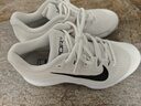 耐克（NIKE）鄭欽文同款VAPOR 12女子網(wǎng)球鞋秋季透氣輕便緩震FV5554 100白/黑/山峰白 37.5 曬單實(shí)拍圖